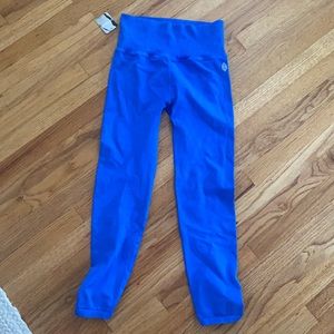 Free people movement blue leggings